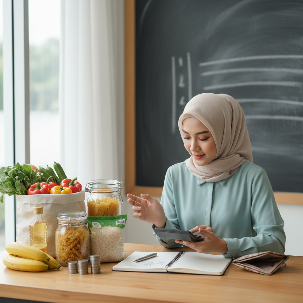Mengatur Belanja Bulanan Agar Tidak Membengkak