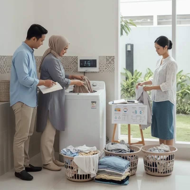 Mesin Cuci Bukaan Atas yang Benar-benar Hemat Air dan Listrik
