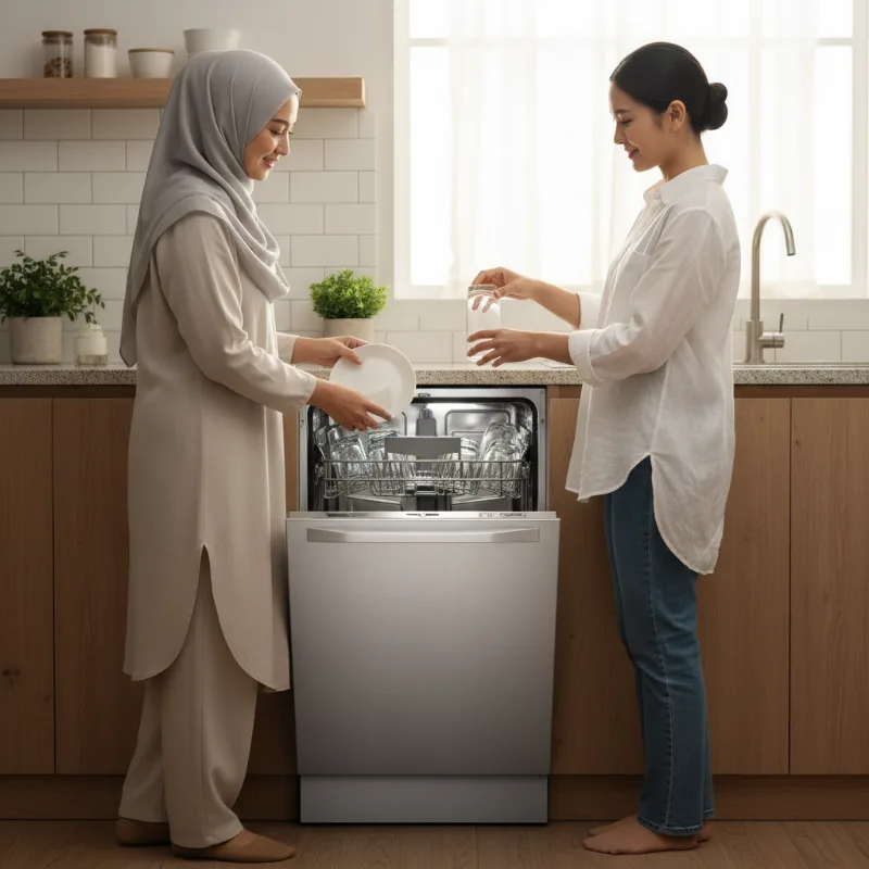 Mesin Cuci Piring Rumahan: Benarkah Lebih Hemat Air dari Cuci Tangan?