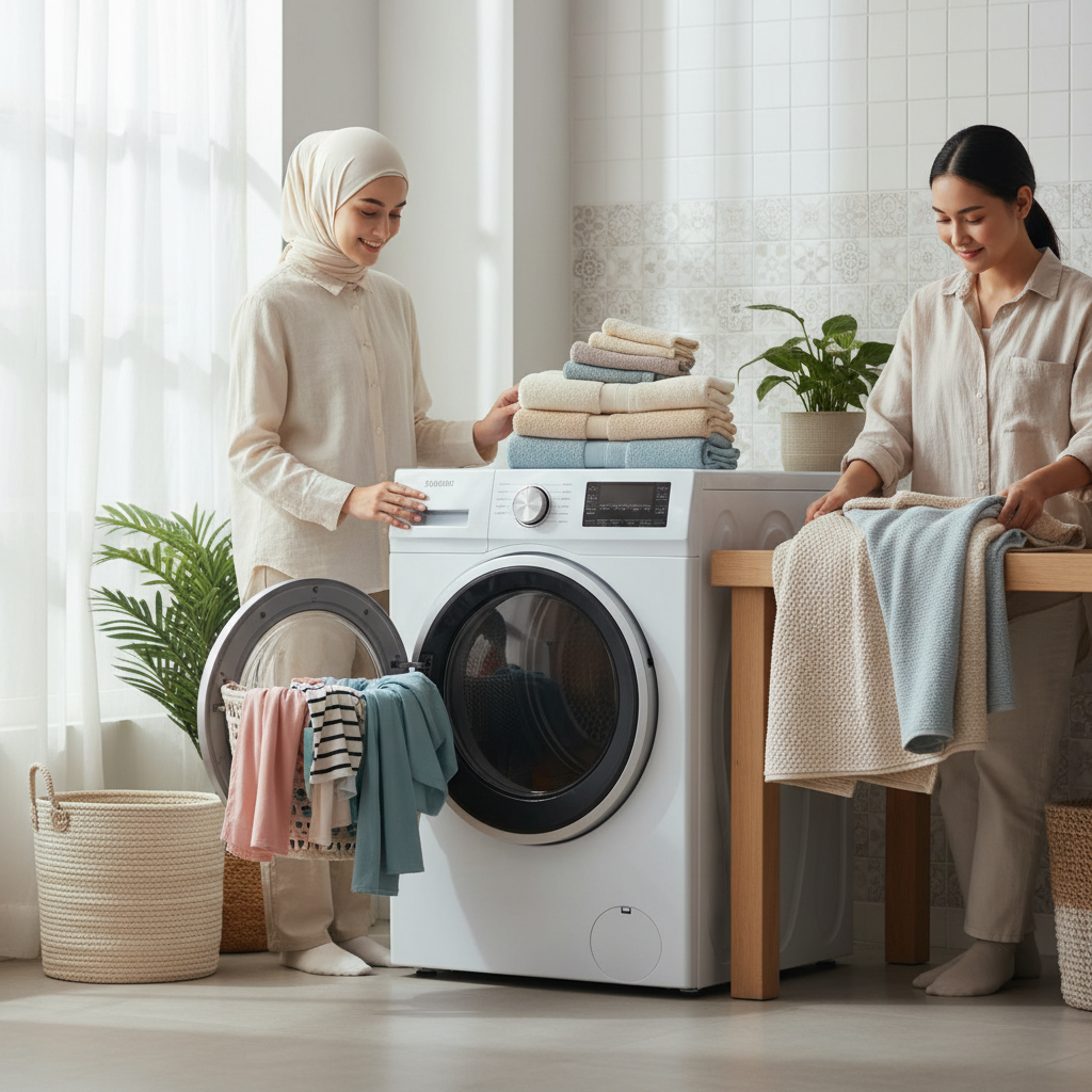 Mesin Pengering Pakaian Hemat Energi