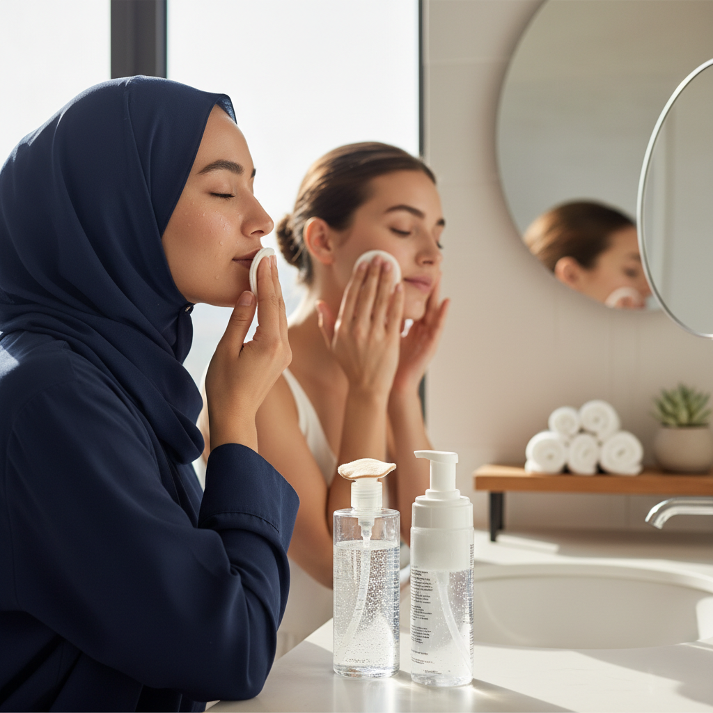 Micellar Water atau Facial Wash untuk Double Cleansing yang Tepat