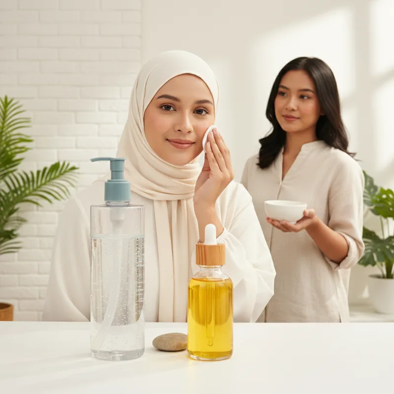 Micellar Water vs Cleansing Oil: Mana yang Lebih Tuntas Mengangkat Sunscreen?