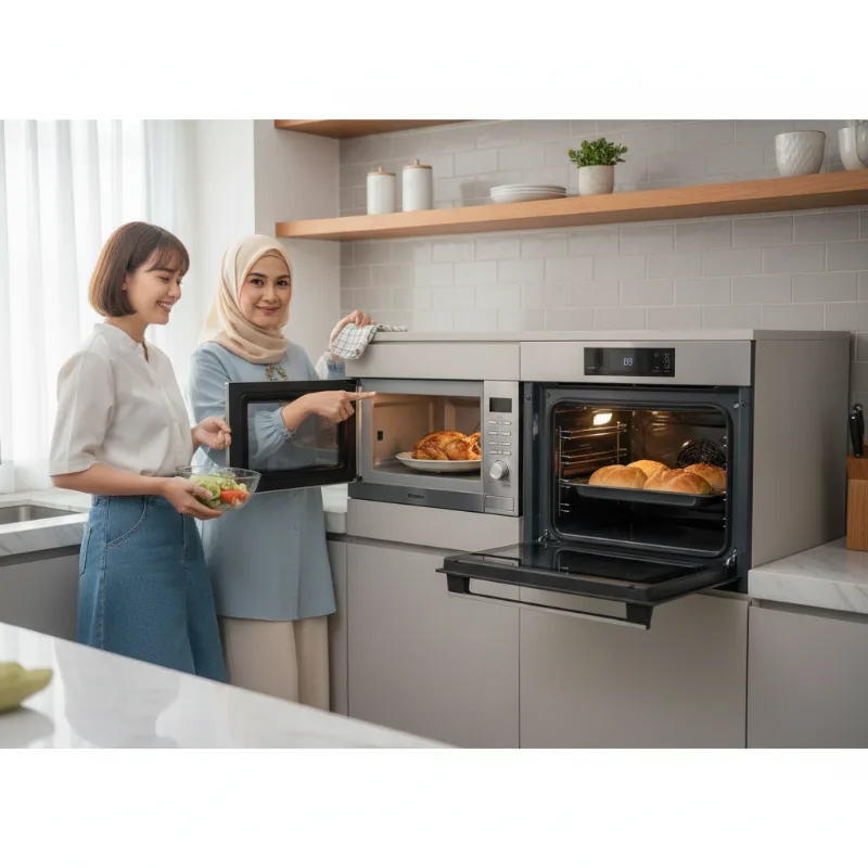 Microwave vs Oven Listrik: Perbedaan Fungsi yang Sering Membingungkan Pembeli