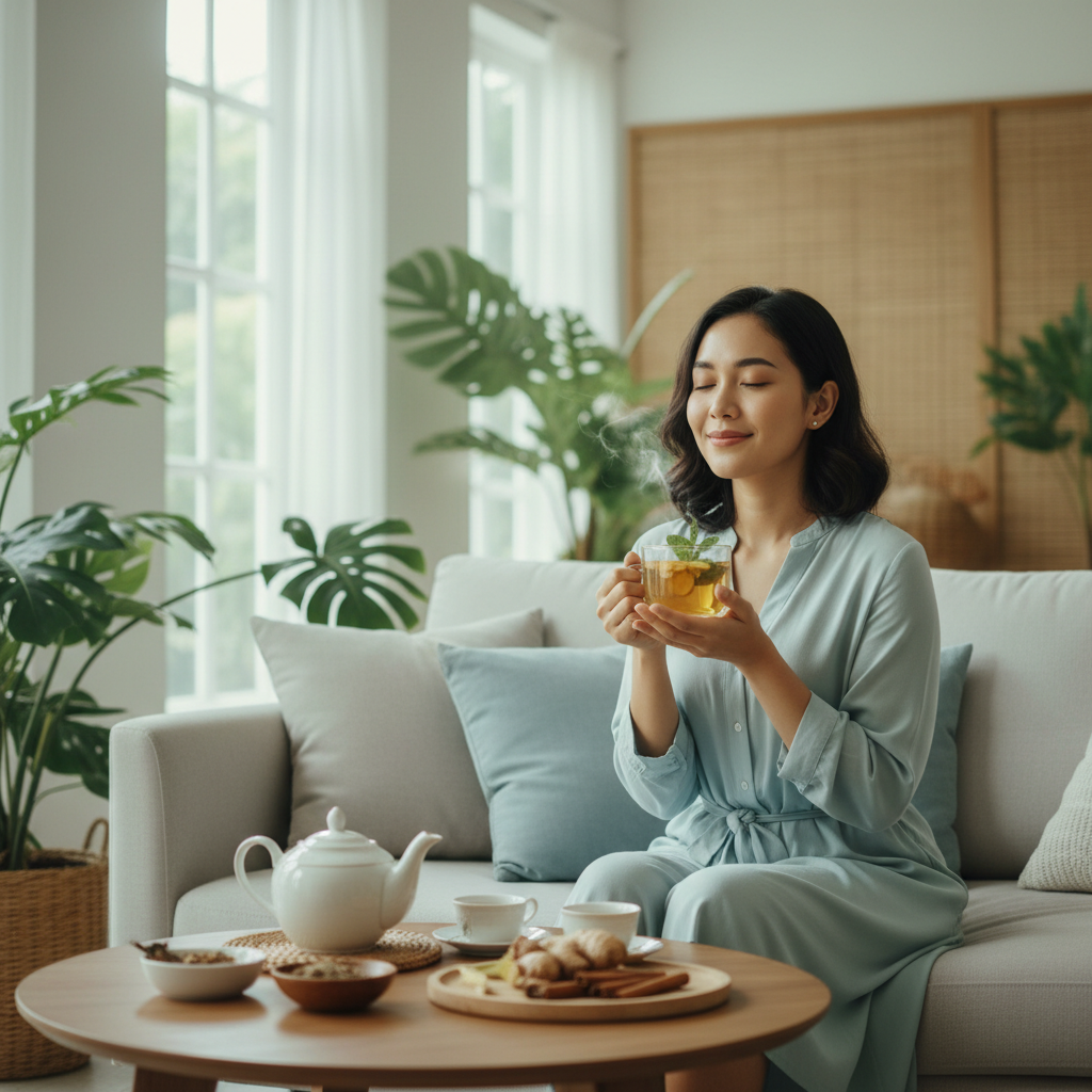 Minuman Herbal Hangat Untuk Ketenangan Batin