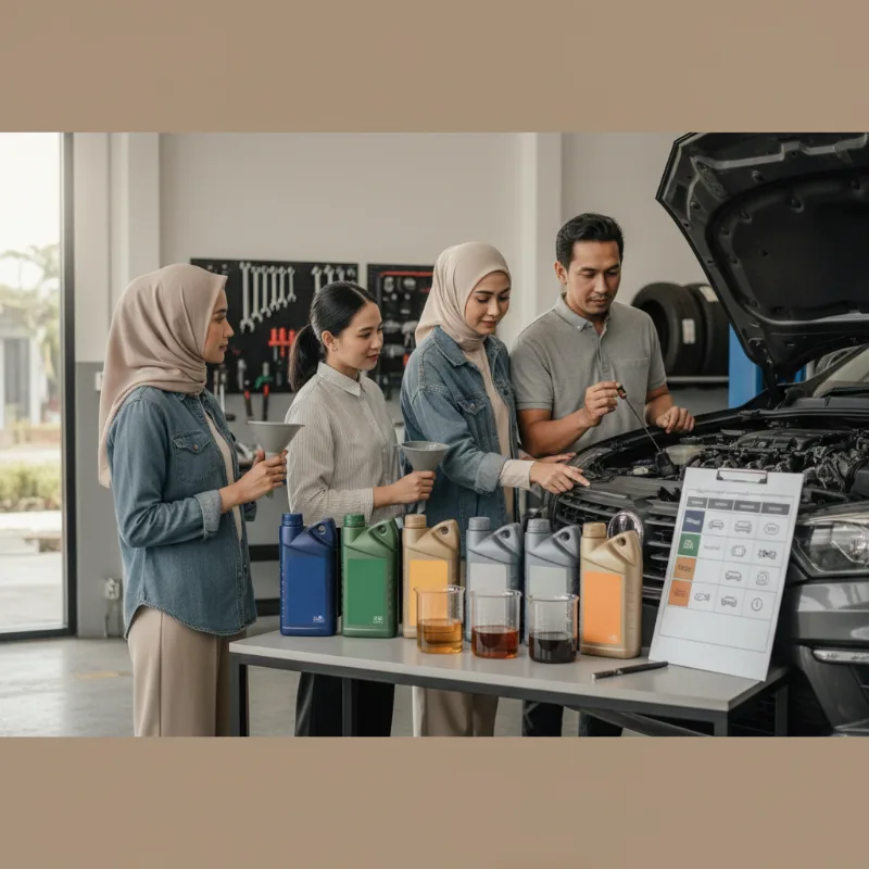 Oli Mesin Mobil yang Tepat Berdasarkan Viskositas dan Jenis Mesin