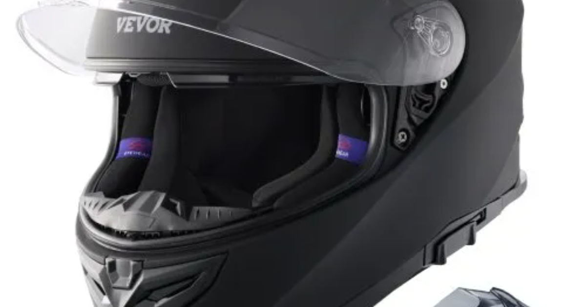 VEVOR Full Face Smart Street Helmet: Fitur Cerdas & Desain Tangguh