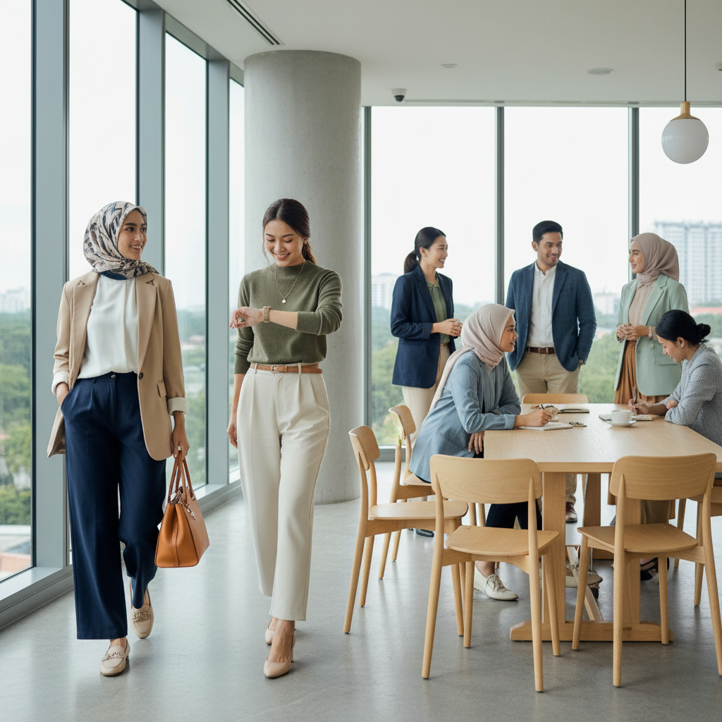 Pakaian Kerja Praktis Sehari-hari