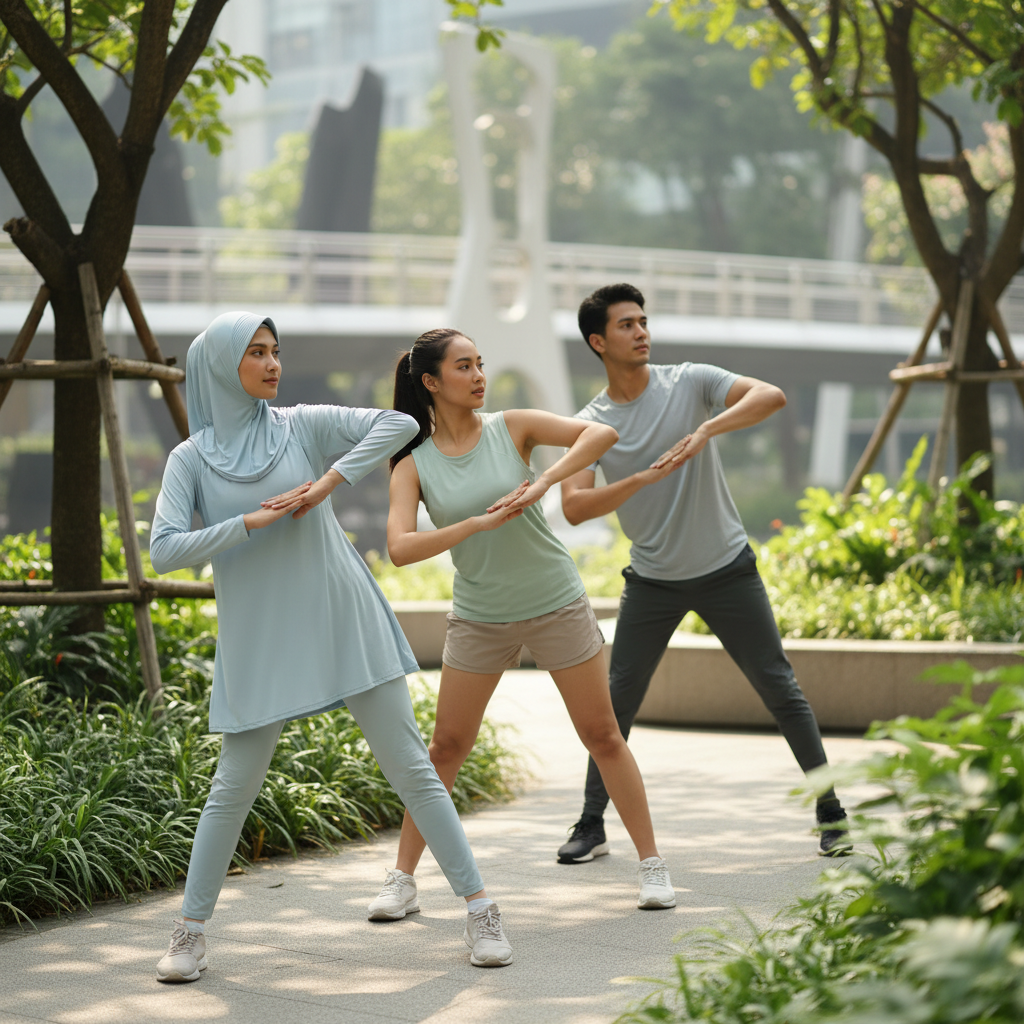 Pakaian Olahraga Ringan Untuk Aktivitas Panjang