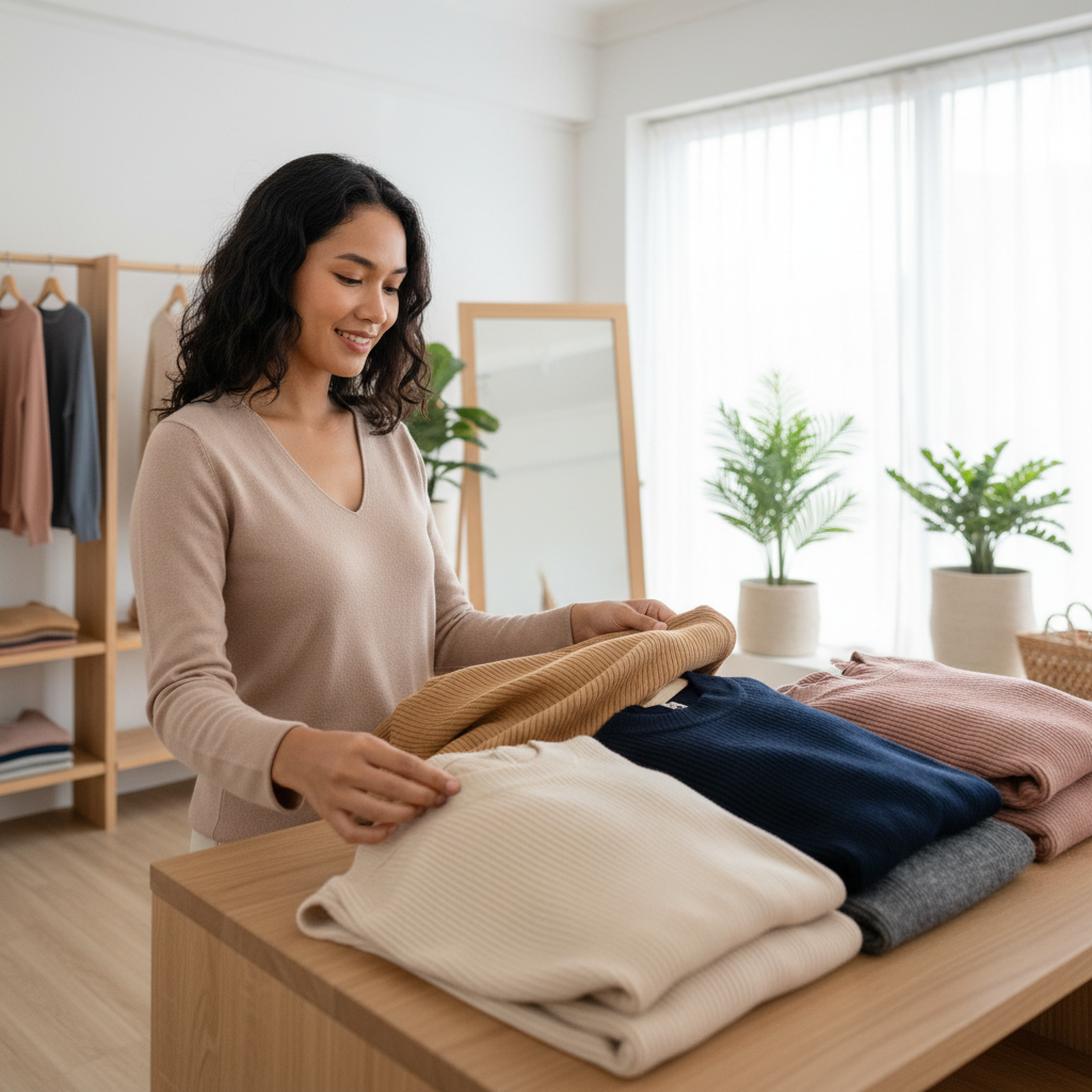 Panduan Memilih Atasan Rajut Wanita untuk Tampilan Elegan