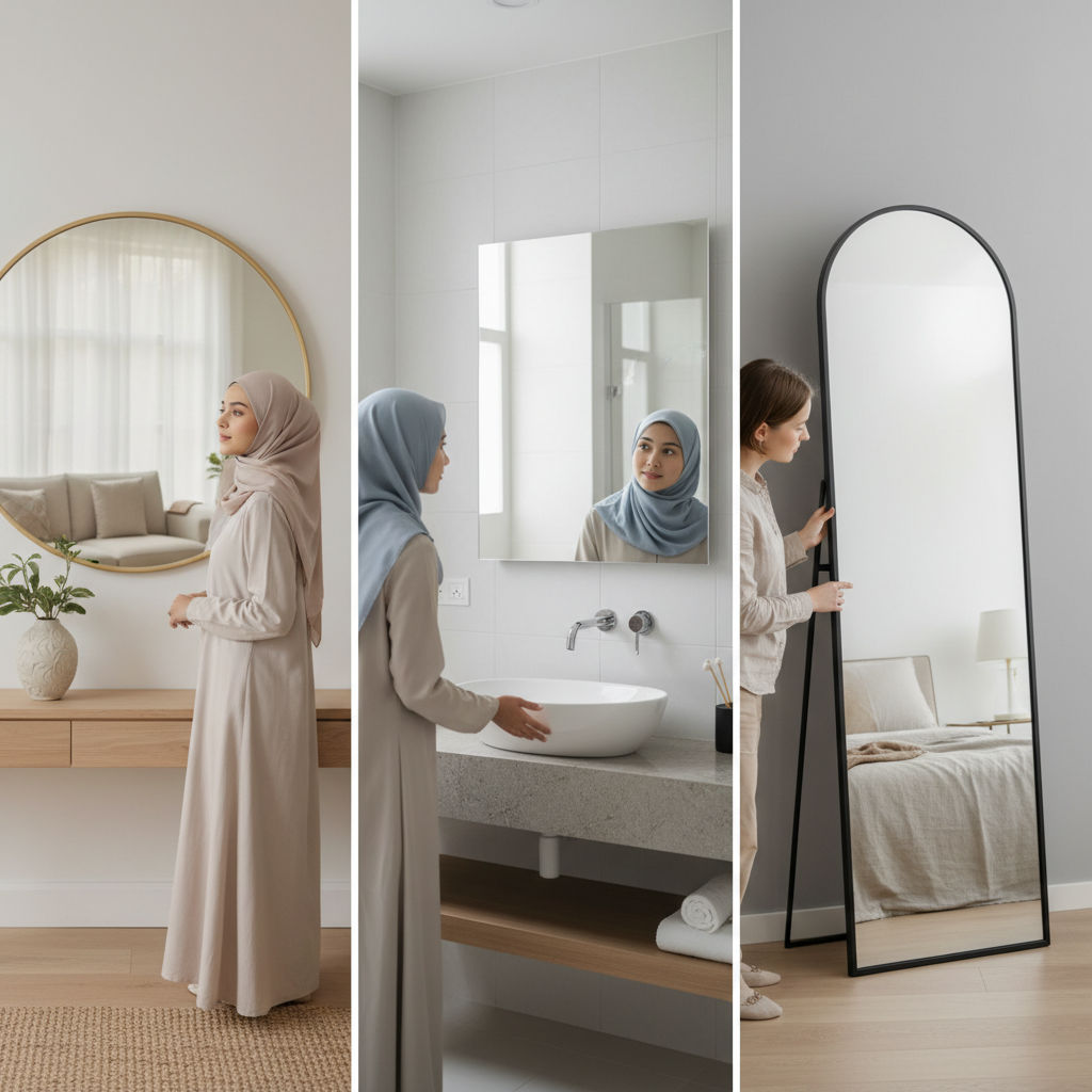 Panduan Memilih Cermin Dinding yang Cocok untuk Berbagai Ruangan