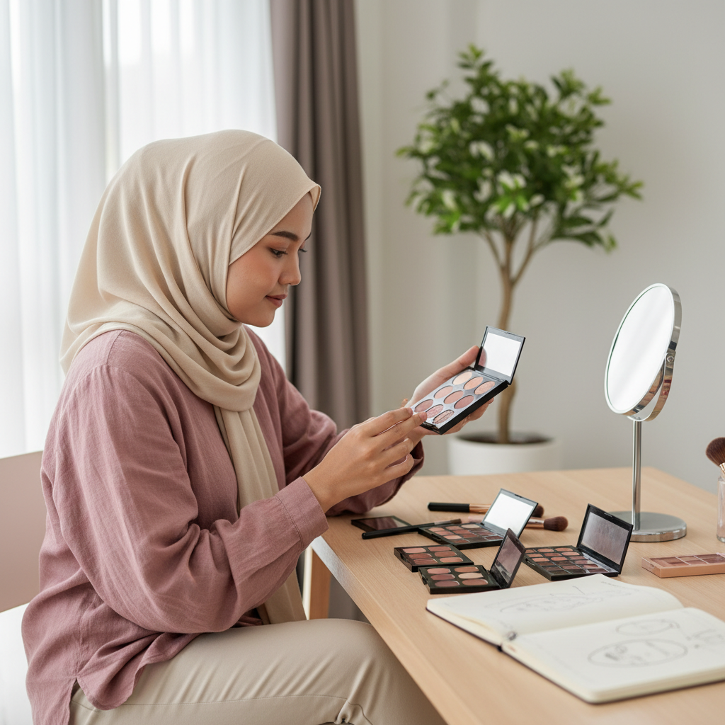 Panduan Memilih Contour Palette untuk Wajah Bulat dan Oval
