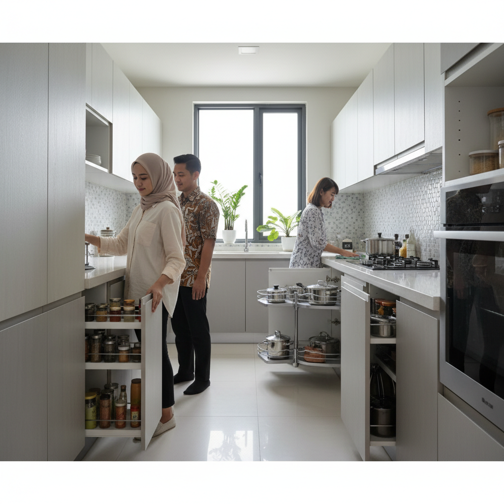 Panduan Memilih Kabinet Dapur yang Sesuai untuk Dapur Sempit