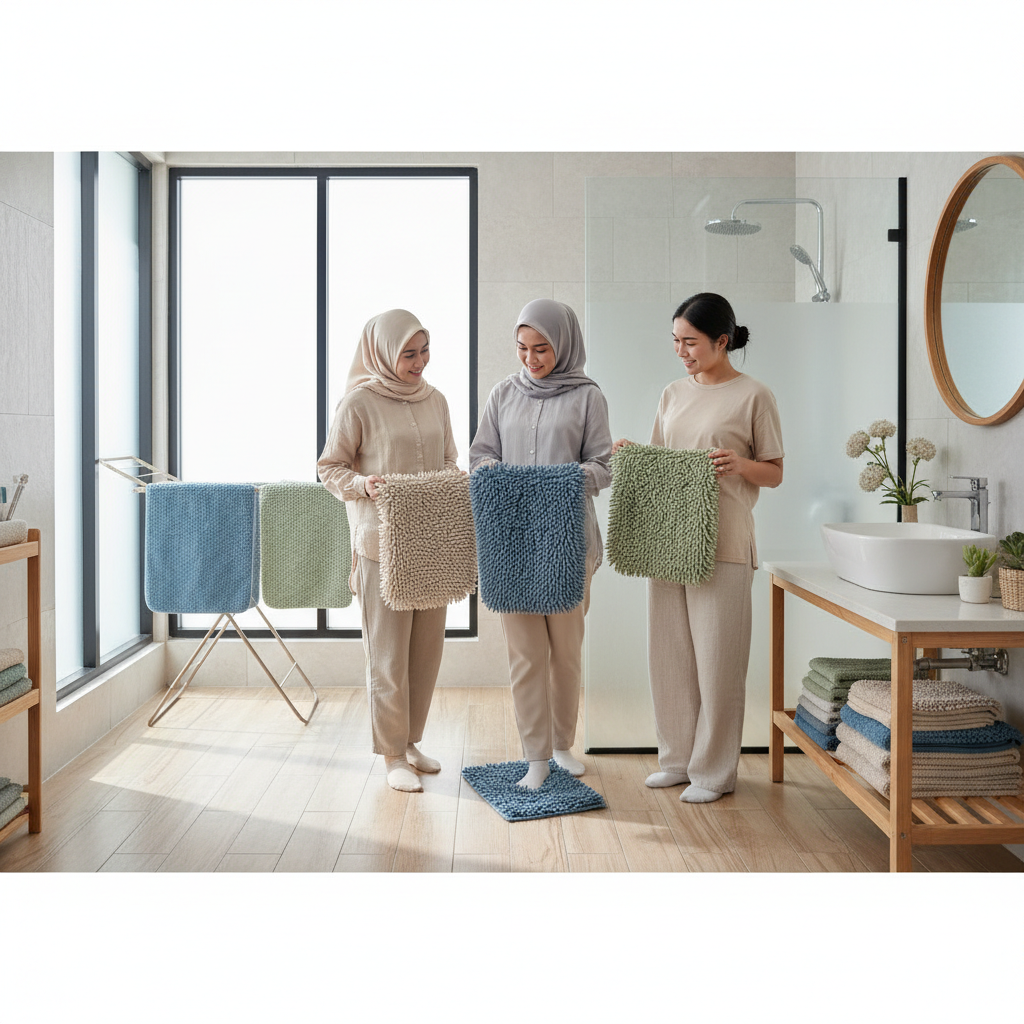 Panduan Memilih Keset Kaki yang Tidak Mudah Bau dan Cepat Kering