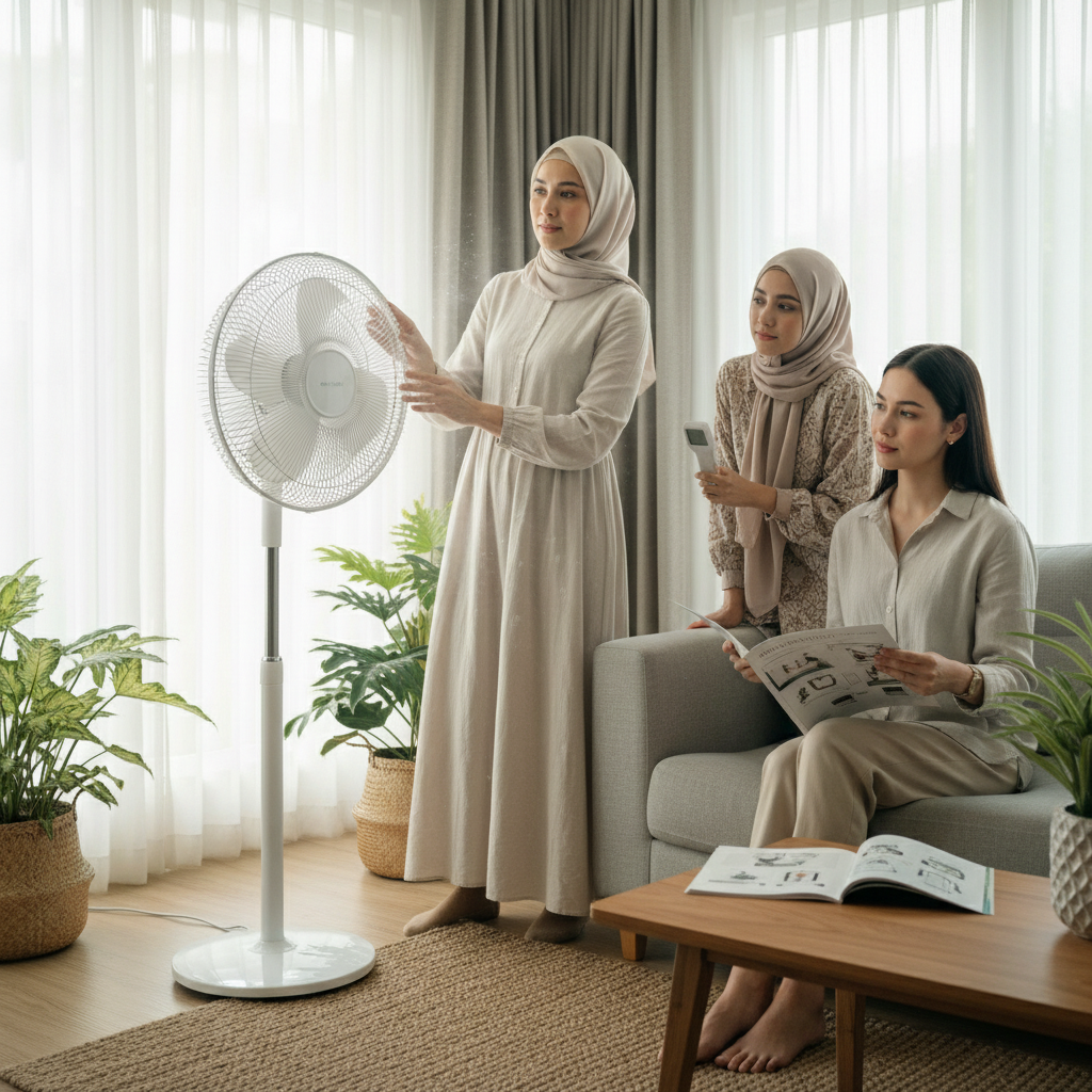 Panduan Memilih Kipas Angin Berdiri yang Hemat Listrik dan Kuat