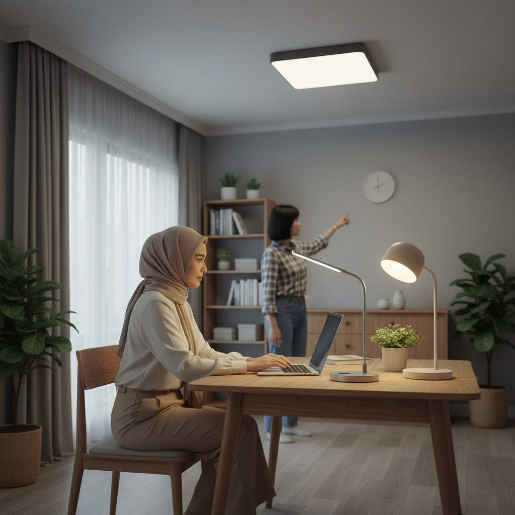 Panduan Memilih Lampu LED untuk Penerangan Ruang Kerja yang Optimal