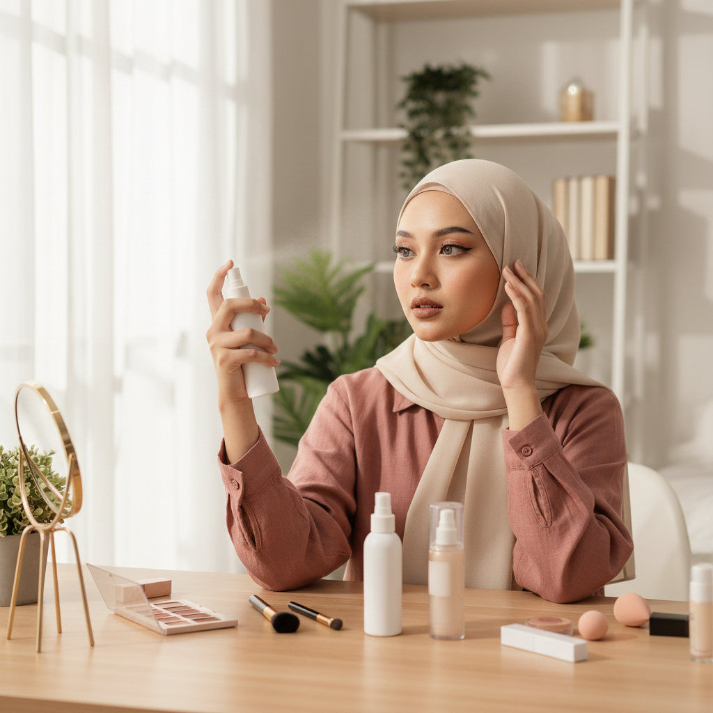 Panduan Memilih Setting Spray agar Makeup Tahan Seharian
