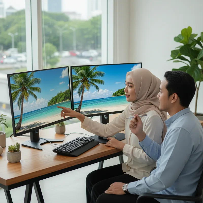 Panel IPS vs VA untuk Monitor Kerja: Mana yang Lebih Nyaman untuk Mata?