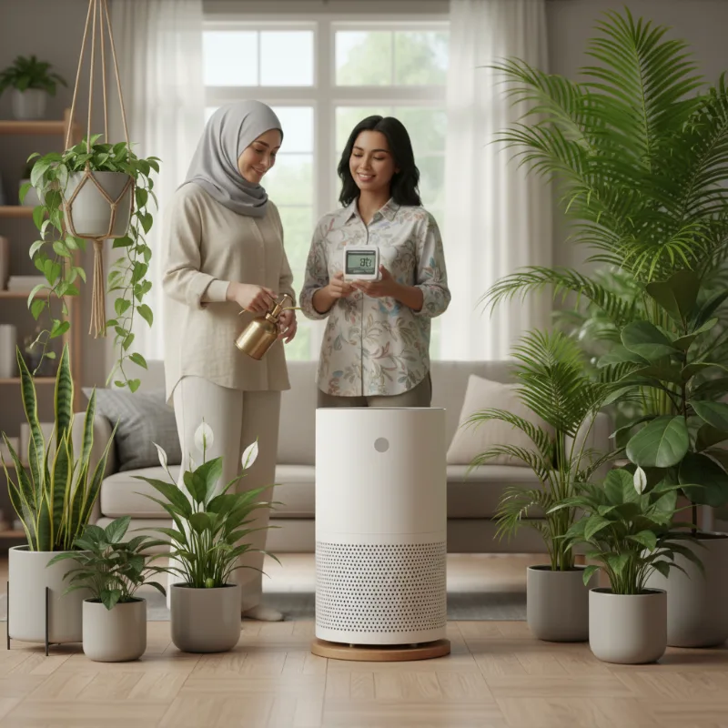 Penyaring Udara vs Tanaman Hias untuk Kualitas Udara Dalam Ruangan: Mana yang Lebih Efektif?