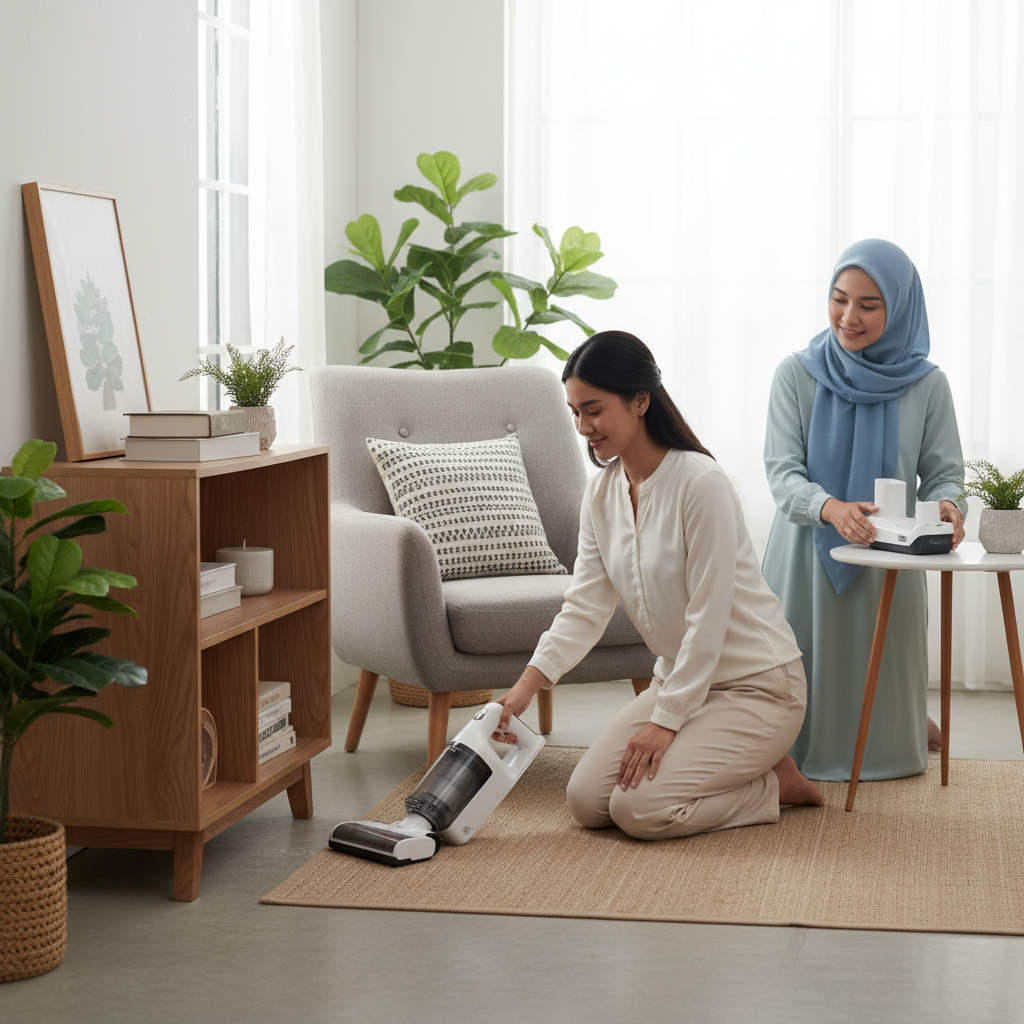 Penyedot Debu Portabel Untuk Ruang Sempit