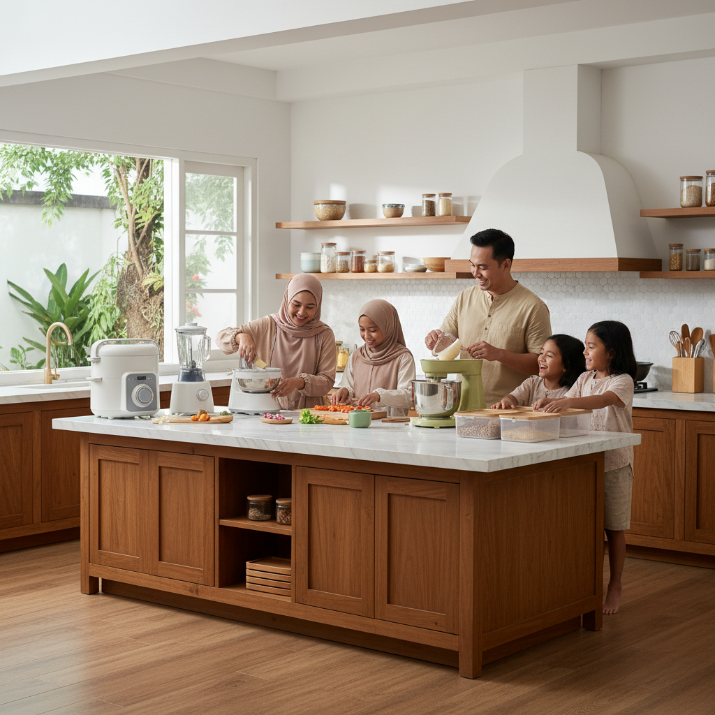 Peralatan Dapur Multifungsi Untuk Keluarga Besar