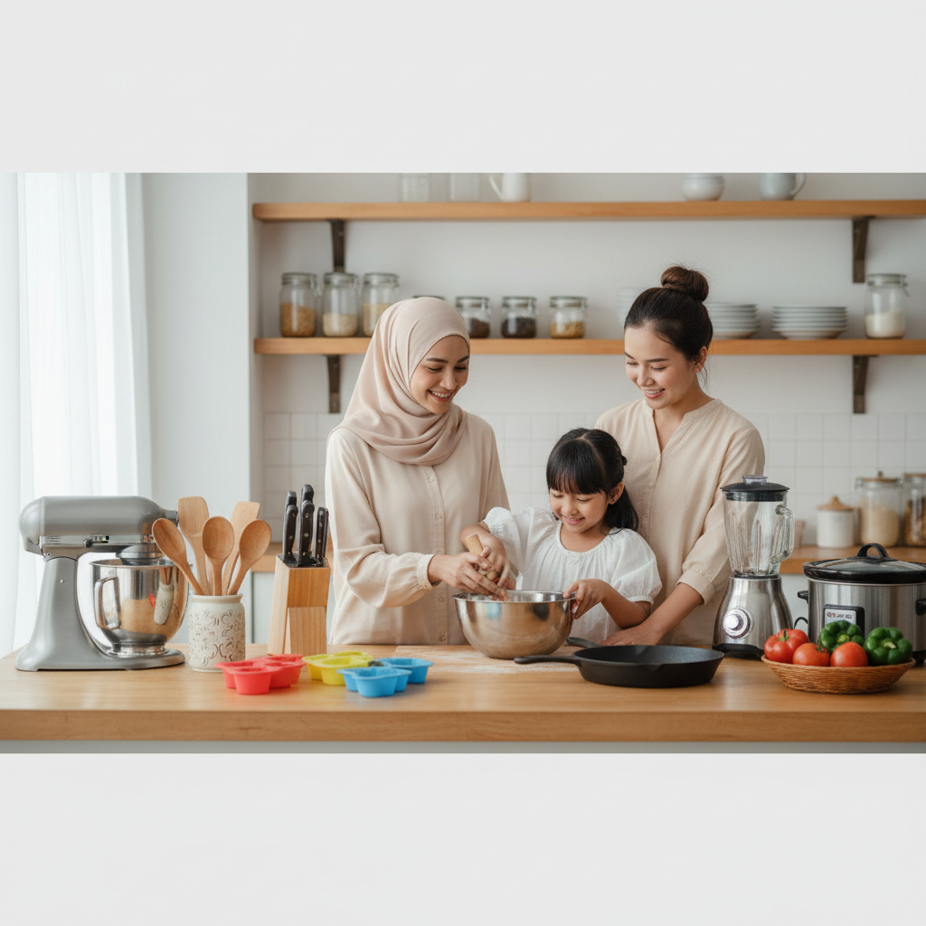 Peralatan Dapur Wajib untuk Keluarga