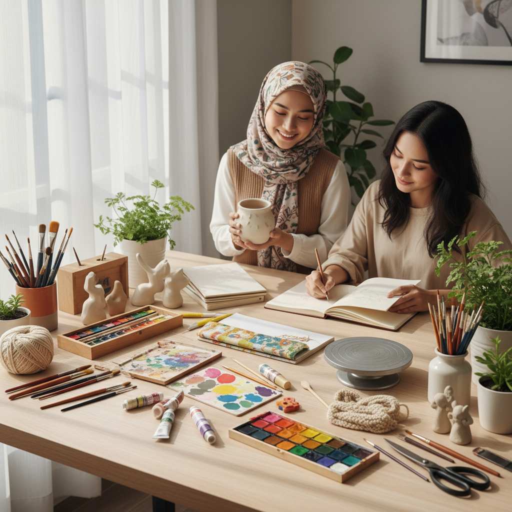 Peralatan Kreatif untuk Hobi