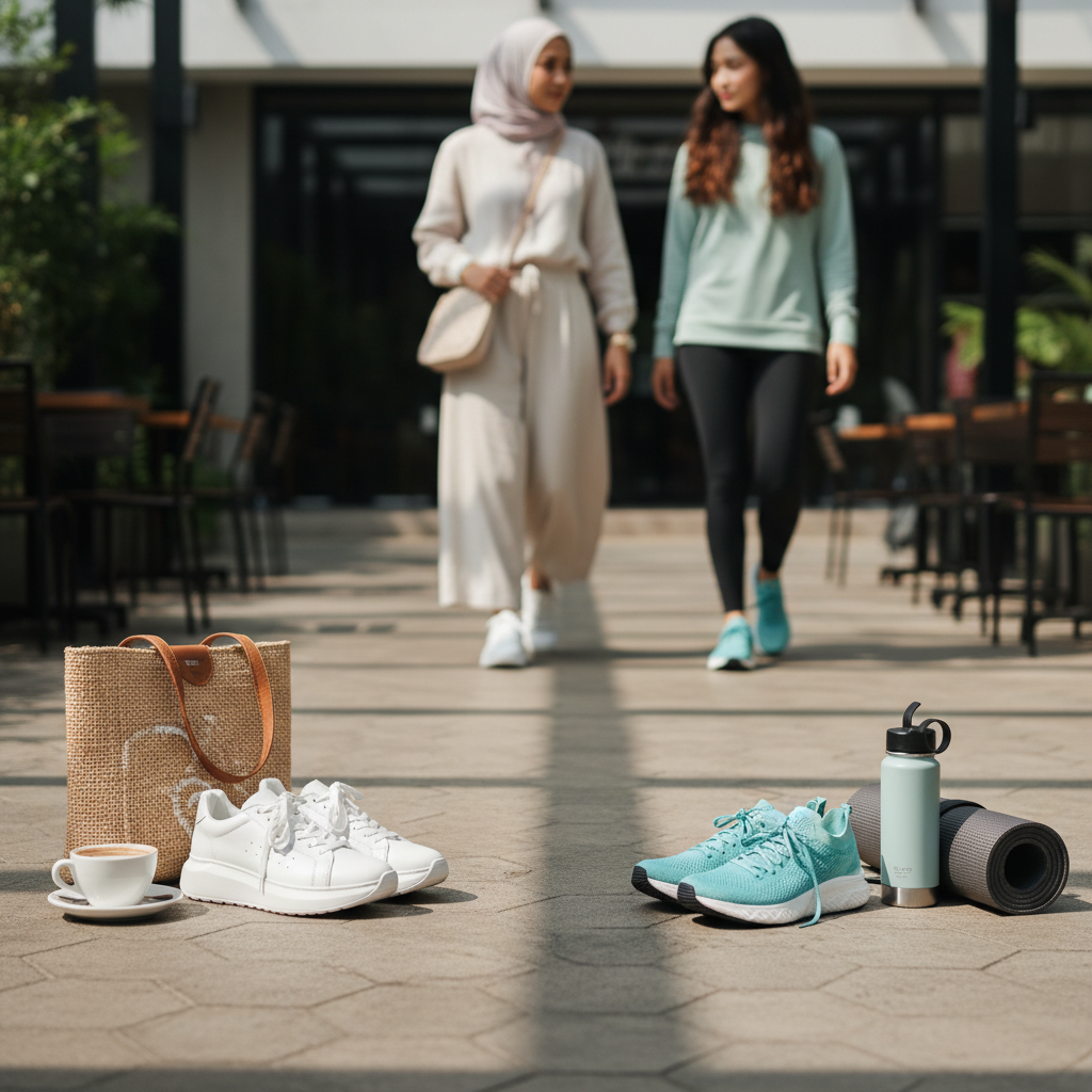 Perbedaan Sneakers Untuk Aktivitas Harian