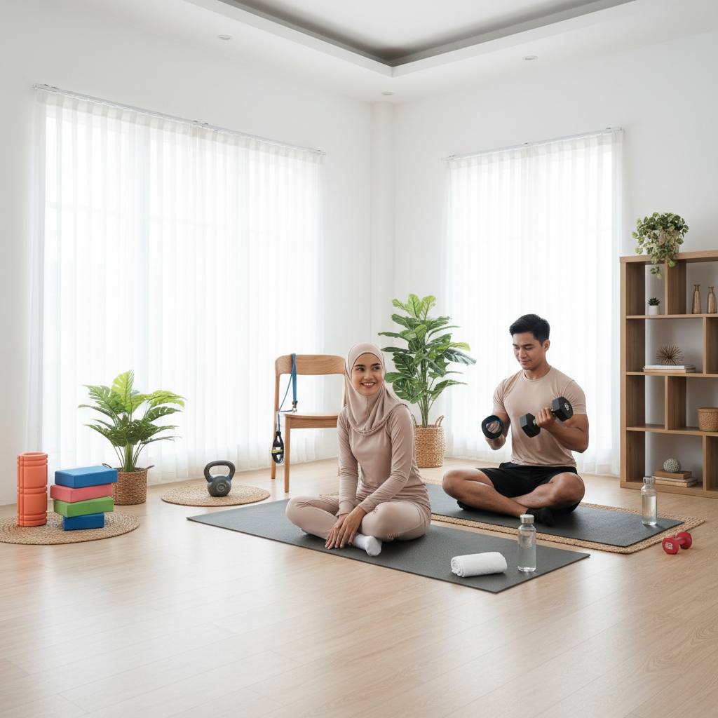 Perlengkapan Fitness di Rumah untuk Aktivitas Harian