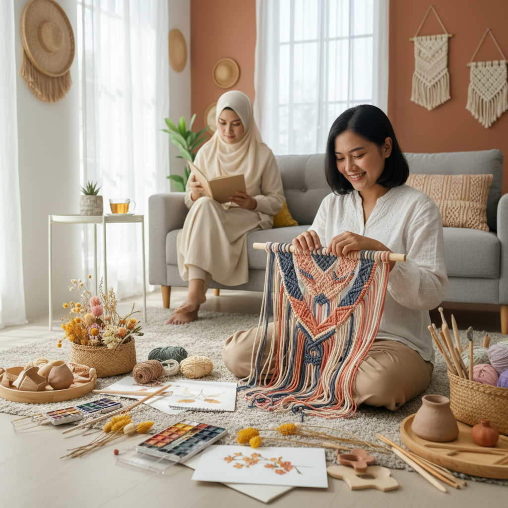 Perlengkapan Hobi di Rumah