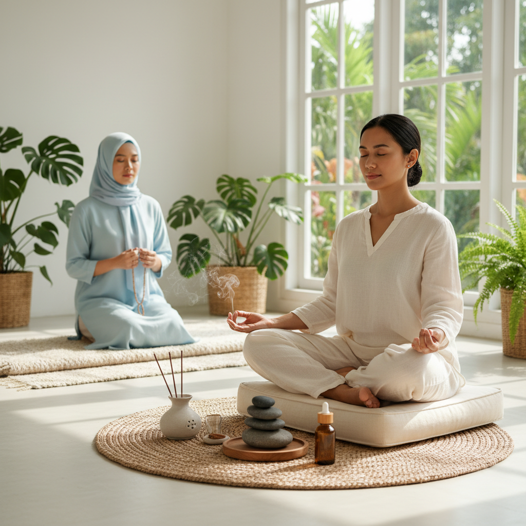 Perlengkapan Meditasi Untuk Rutinitas Tenang