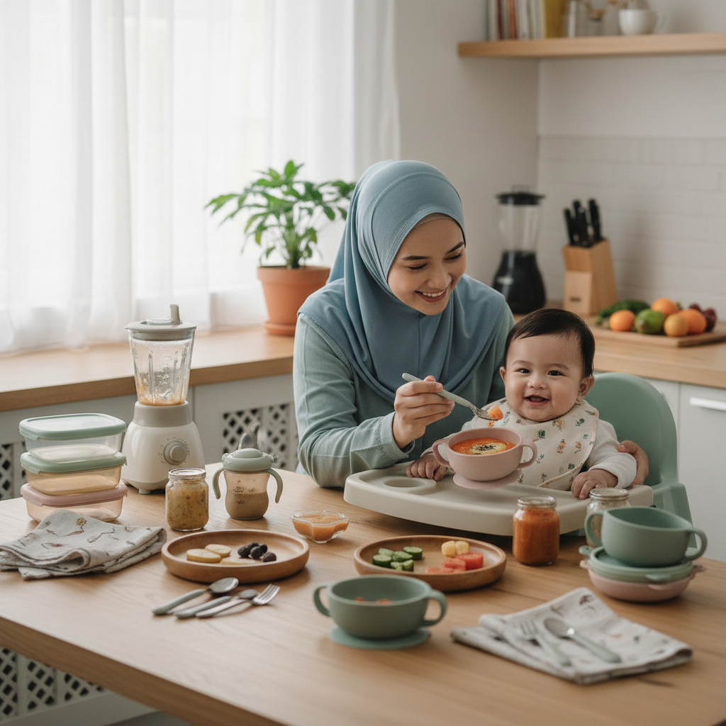 Perlengkapan MPASI di Rumah