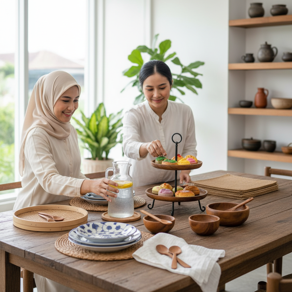 Perlengkapan Sajian Makanan Rumah