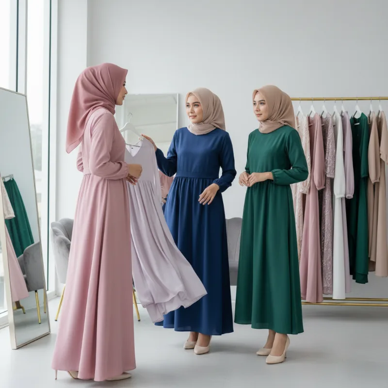 Pilih Dress Kondangan yang Tidak Transparan dan Tidak Mudah Kusut