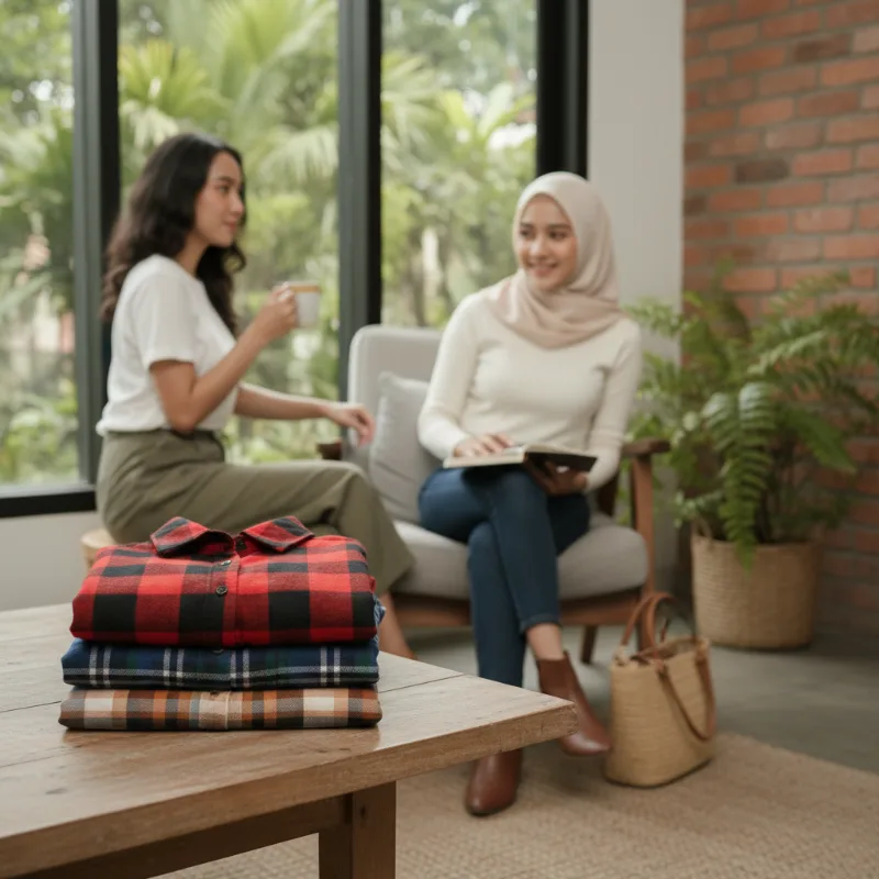 Pilih Kemeja Flannel untuk Akhir Pekan: Motif dan Ketebalan yang Tepat