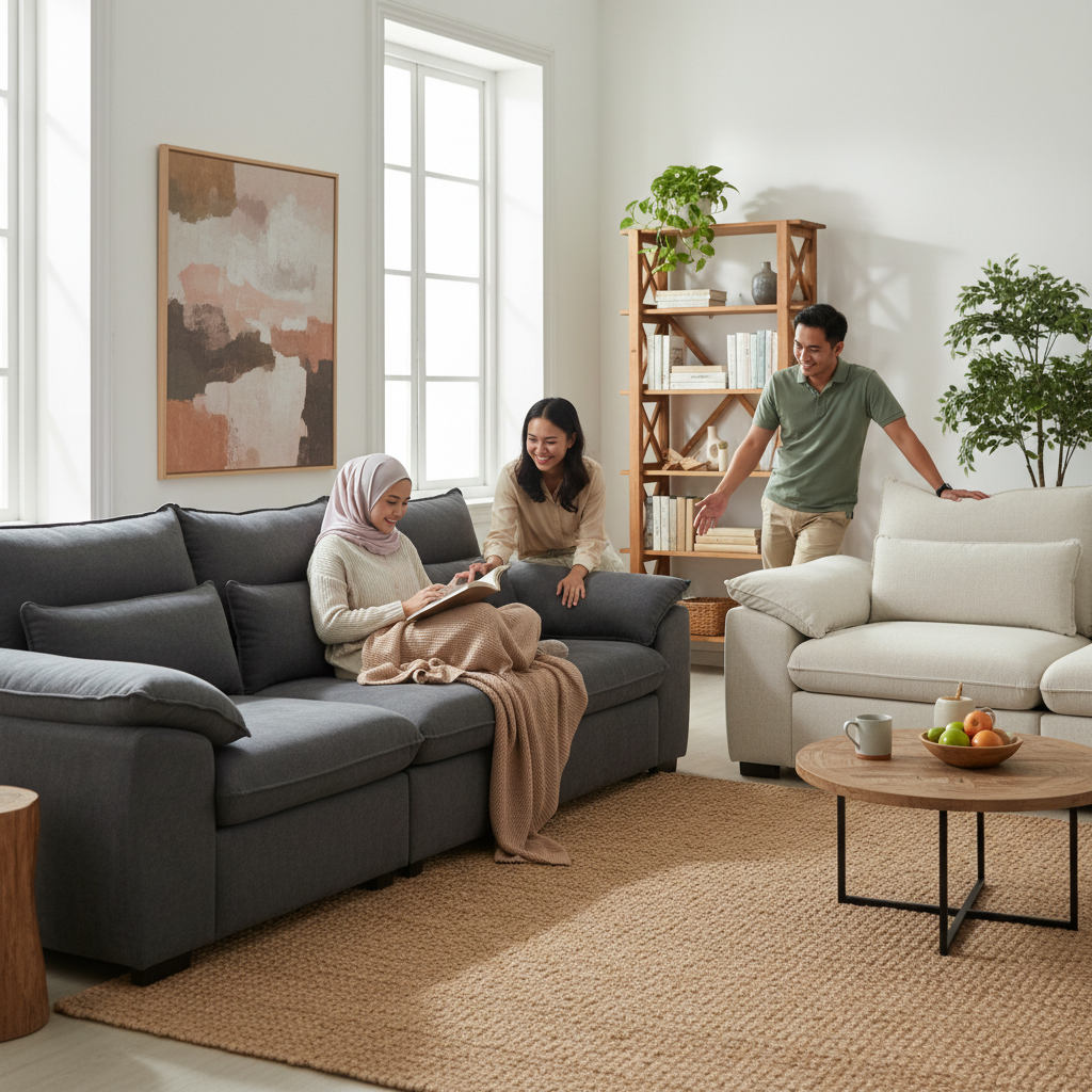 Pilihan Sofa Nyaman Untuk Ruang Tamu