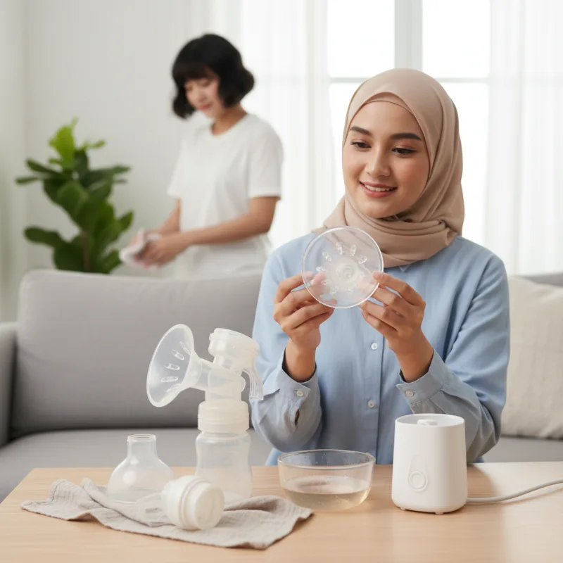 Pompa ASI Elektrik yang Nyaman Dipakai dan Mudah Dibersihkan