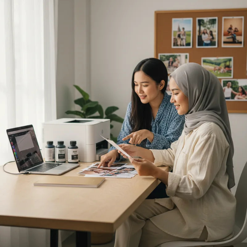 Printer Foto Rumahan dengan Hasil Warna Akurat dan Tahan Lama