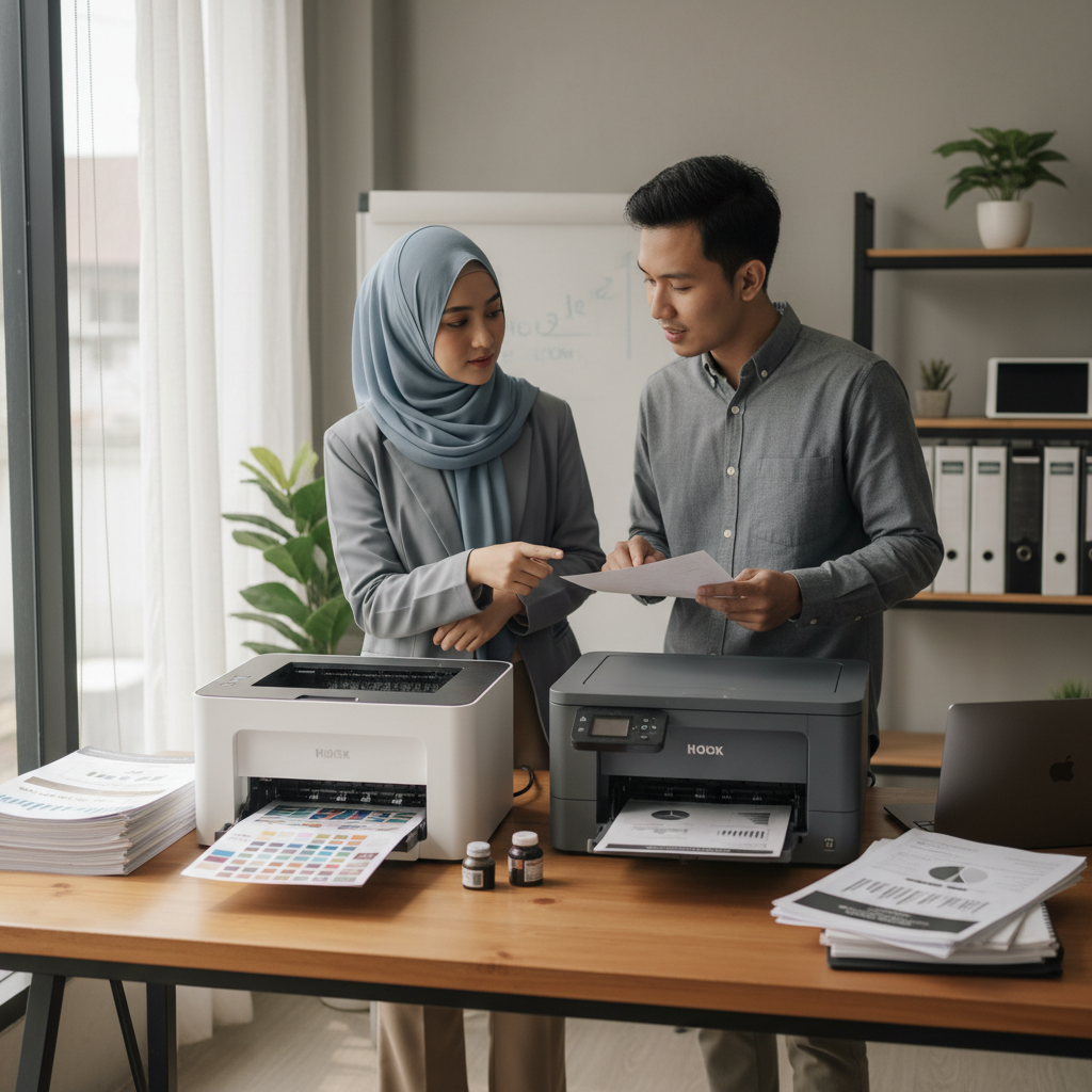 Printer Inkjet atau Laser untuk Keperluan Usaha Kecil