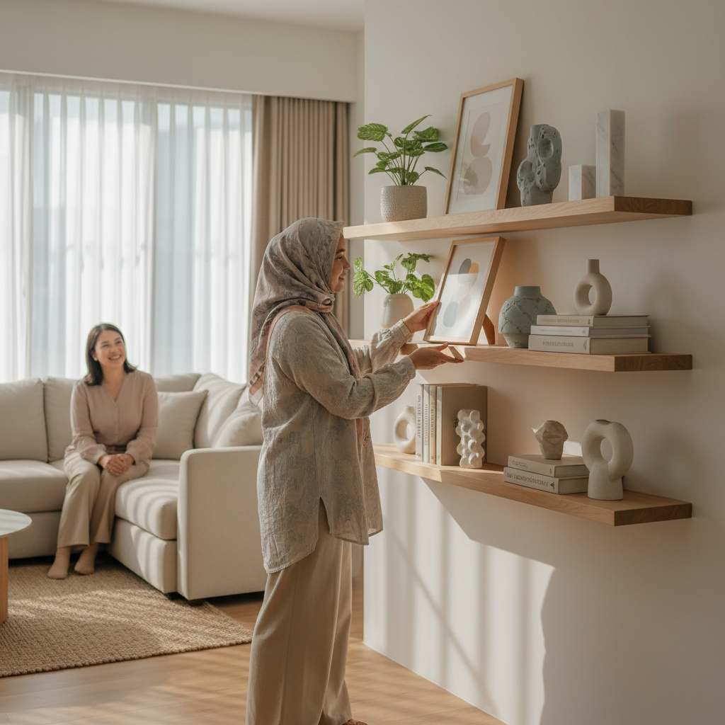 Rak Dinding untuk Dekorasi