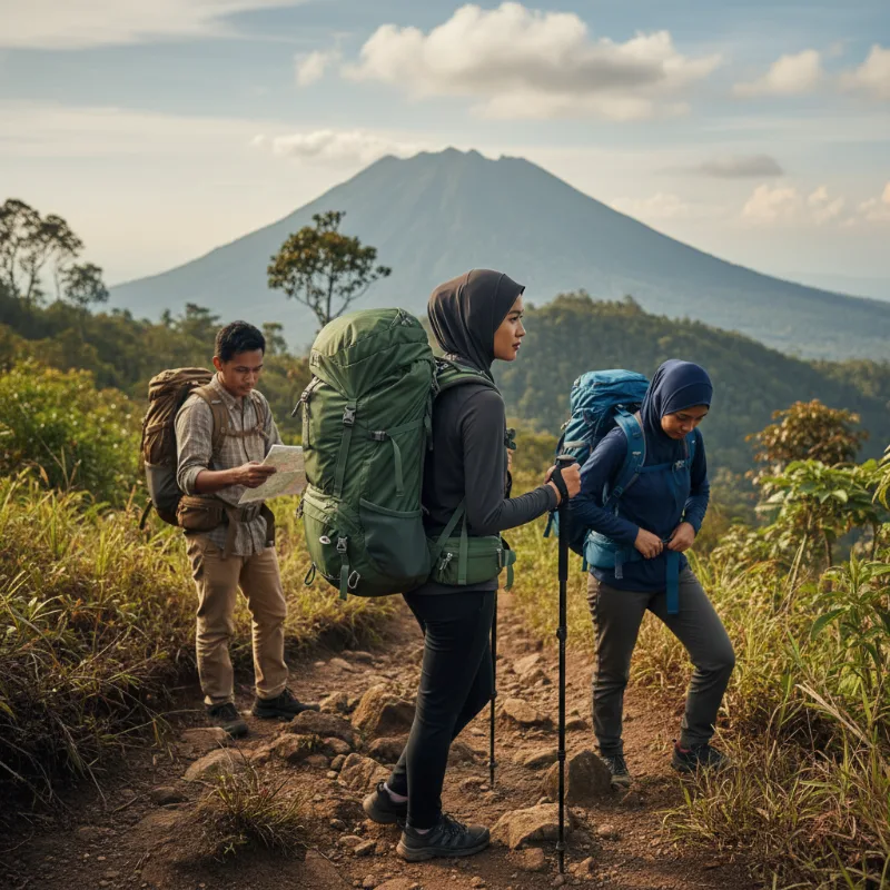 Ransel Hiking Ergonomis yang Nyaman Dipakai Seharian di Jalur Terjal