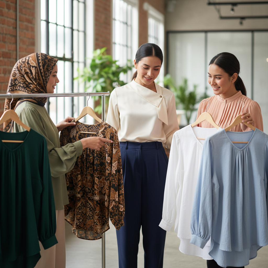 Rekomendasi Blouse Wanita Terbaik untuk Tampilan Kerja
