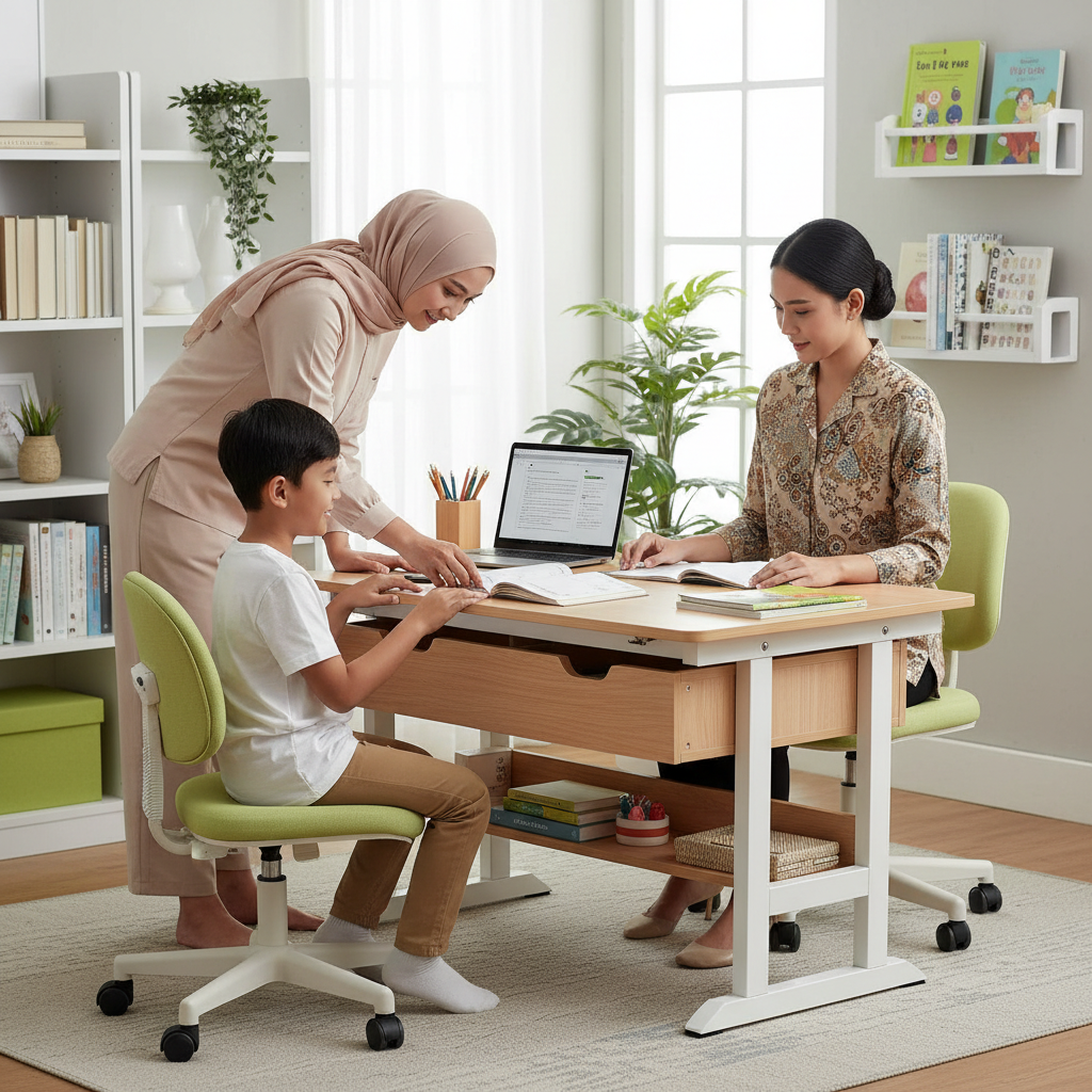 Rekomendasi Meja Belajar Terbaik untuk Anak Usia Sekolah