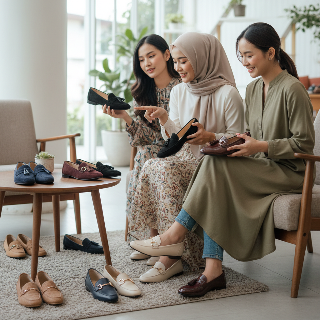 Rekomendasi Sepatu Loafers Wanita yang Elegan dan Nyaman