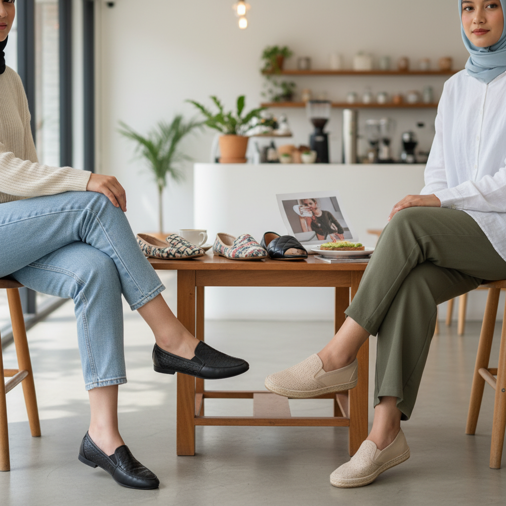 Rekomendasi Sepatu Slip-On Wanita untuk Penggunaan Kasual