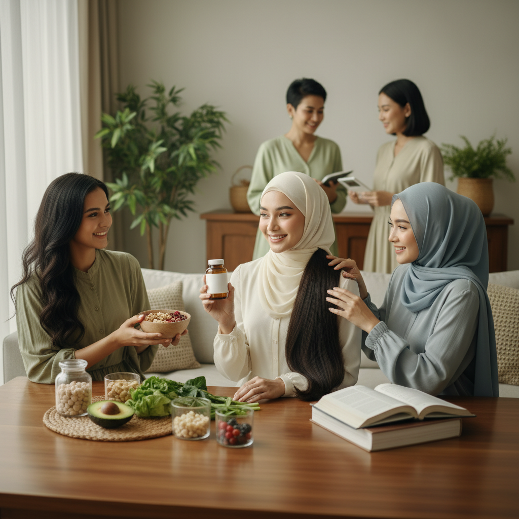 Rekomendasi Vitamin Rambut Terbaik untuk Pertumbuhan Rambut Sehat