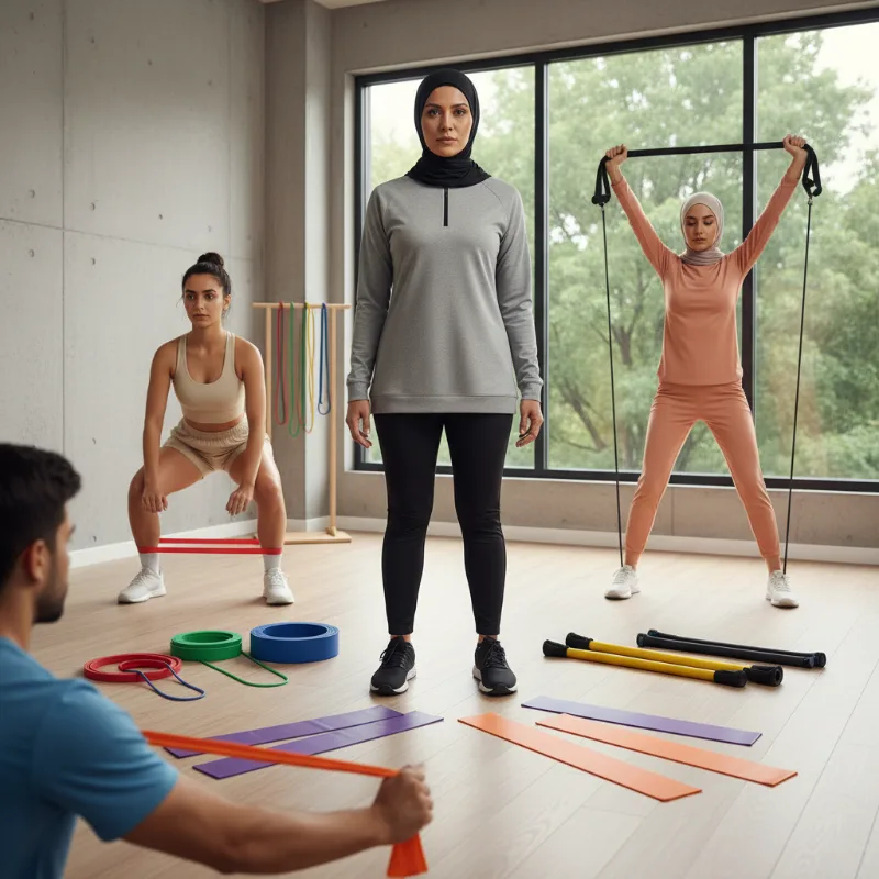 Resistance Band Berdasarkan Tingkat Ketahanan dan Jenis Latihan yang Dilakukan