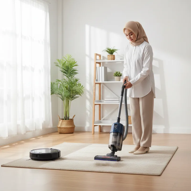 Robot Vacuum vs Vacuum Manual: Mana yang Lebih Bersih untuk Lantai Berdebu?
