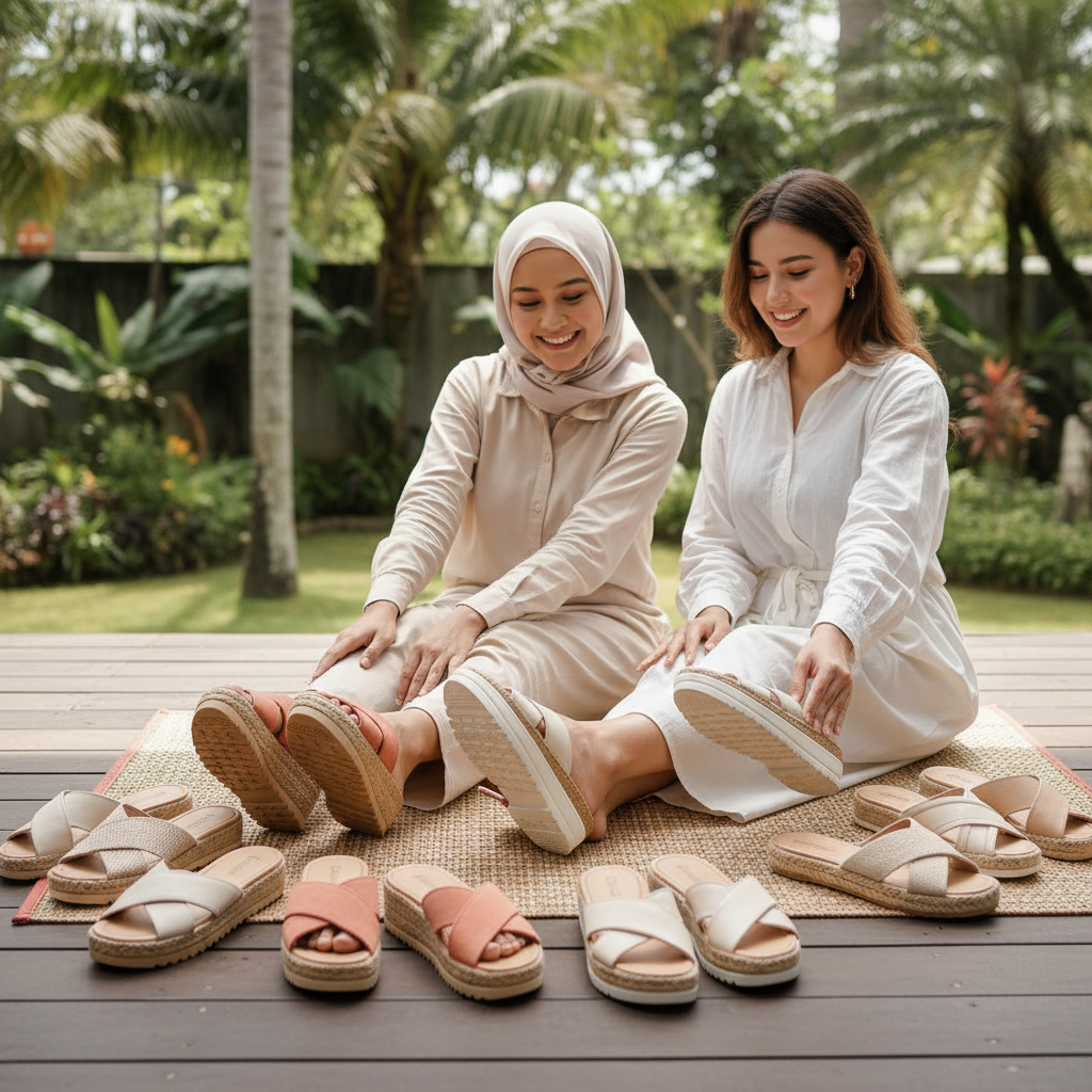 Sandal Nyaman Untuk Aktivitas Santai