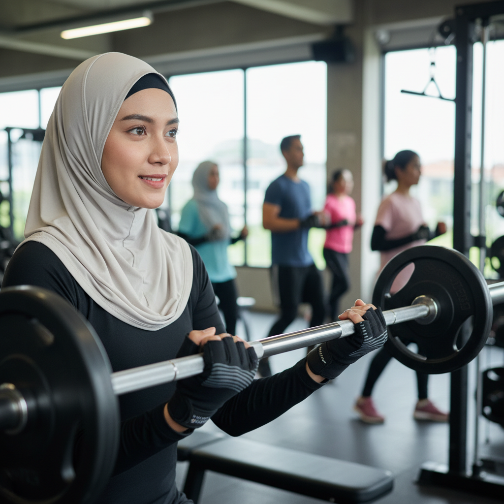 Sarung Tangan Gym Nyaman Digunakan