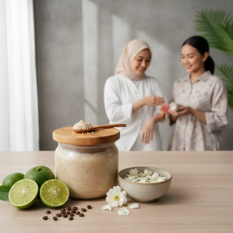 Scrub Tubuh Terbaik untuk Kulit Kusam: Frekuensi dan Tekanan yang Tidak Melukai Kulit